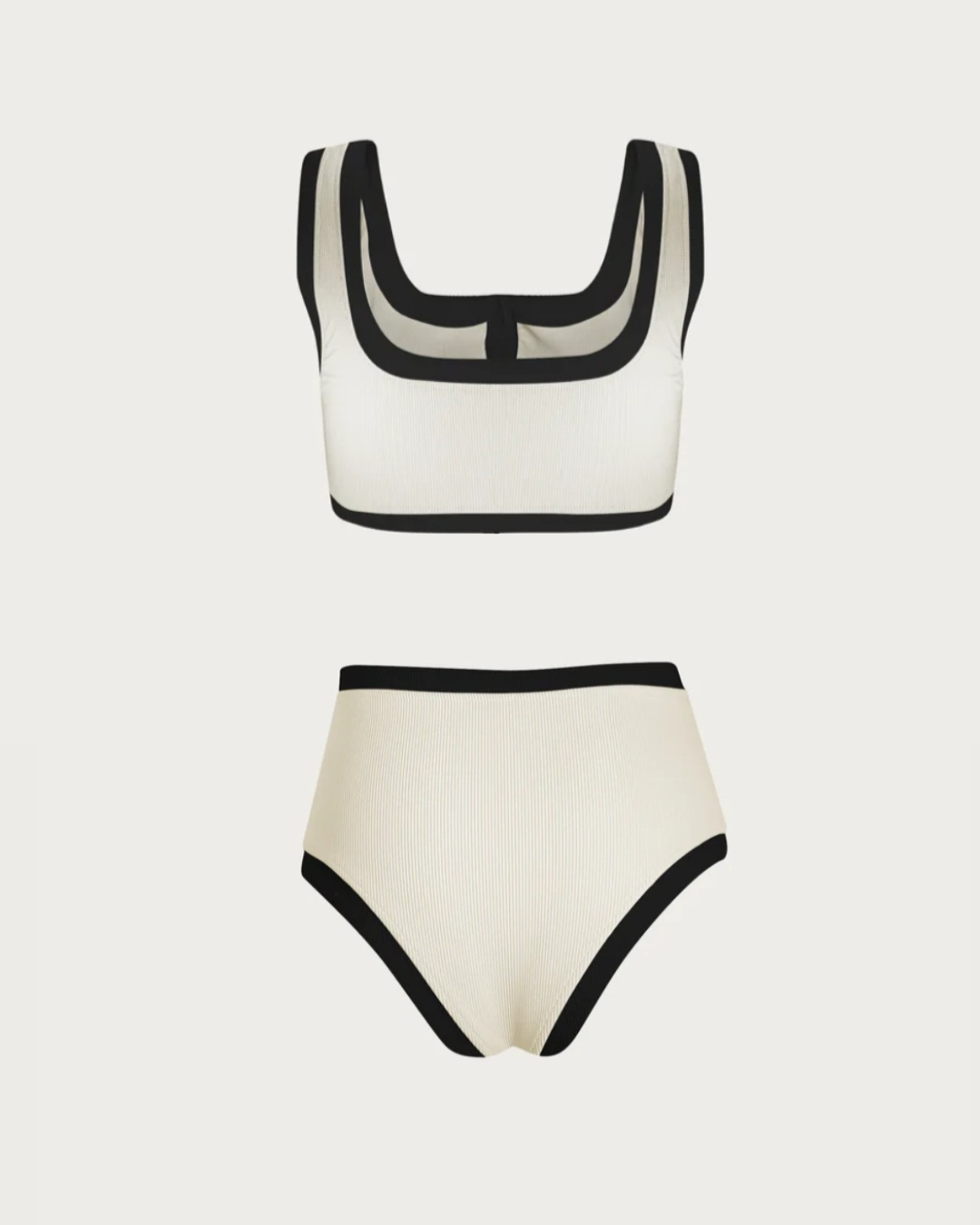 Charm White Bikini