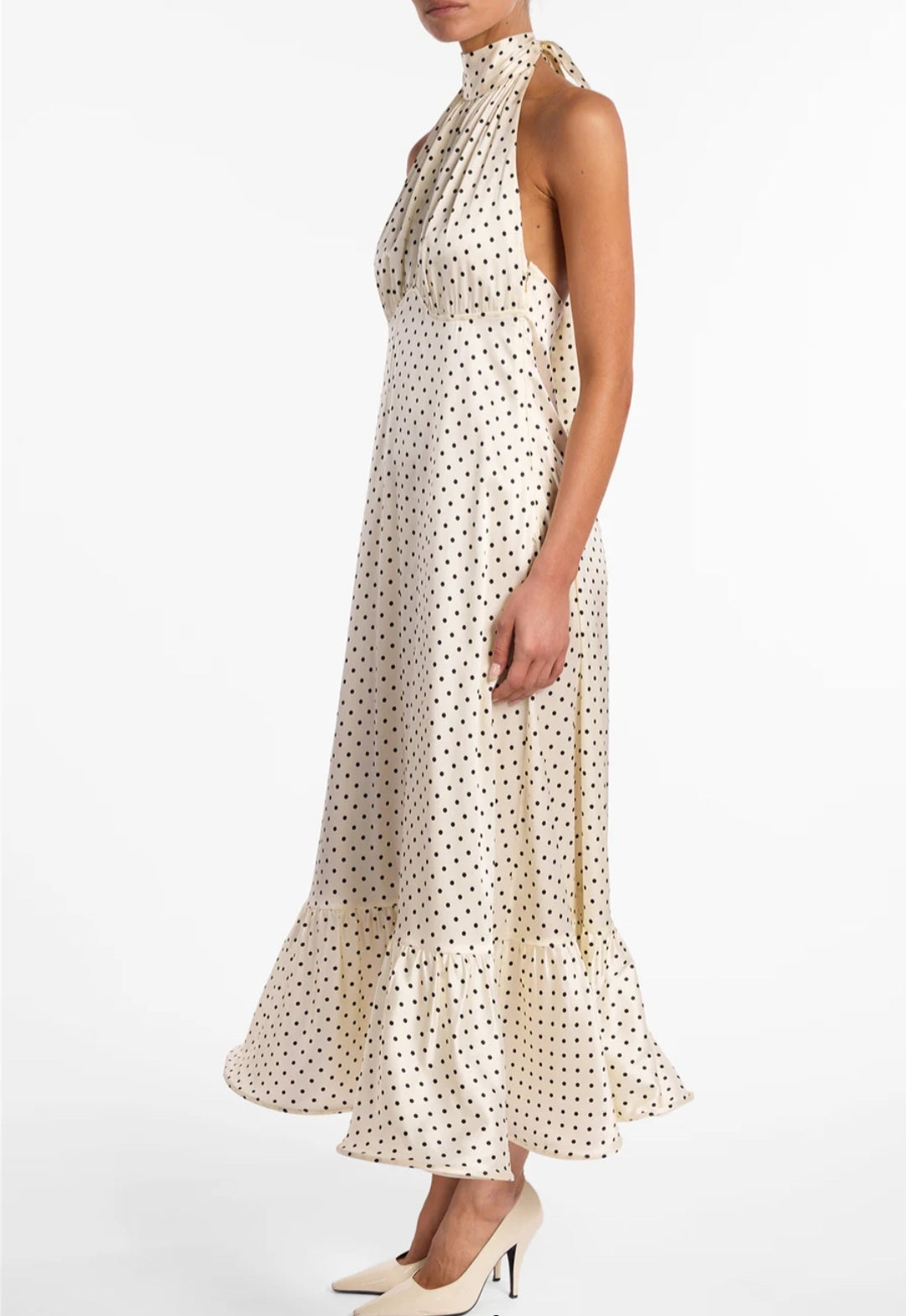 Polka Dots Midi Dress