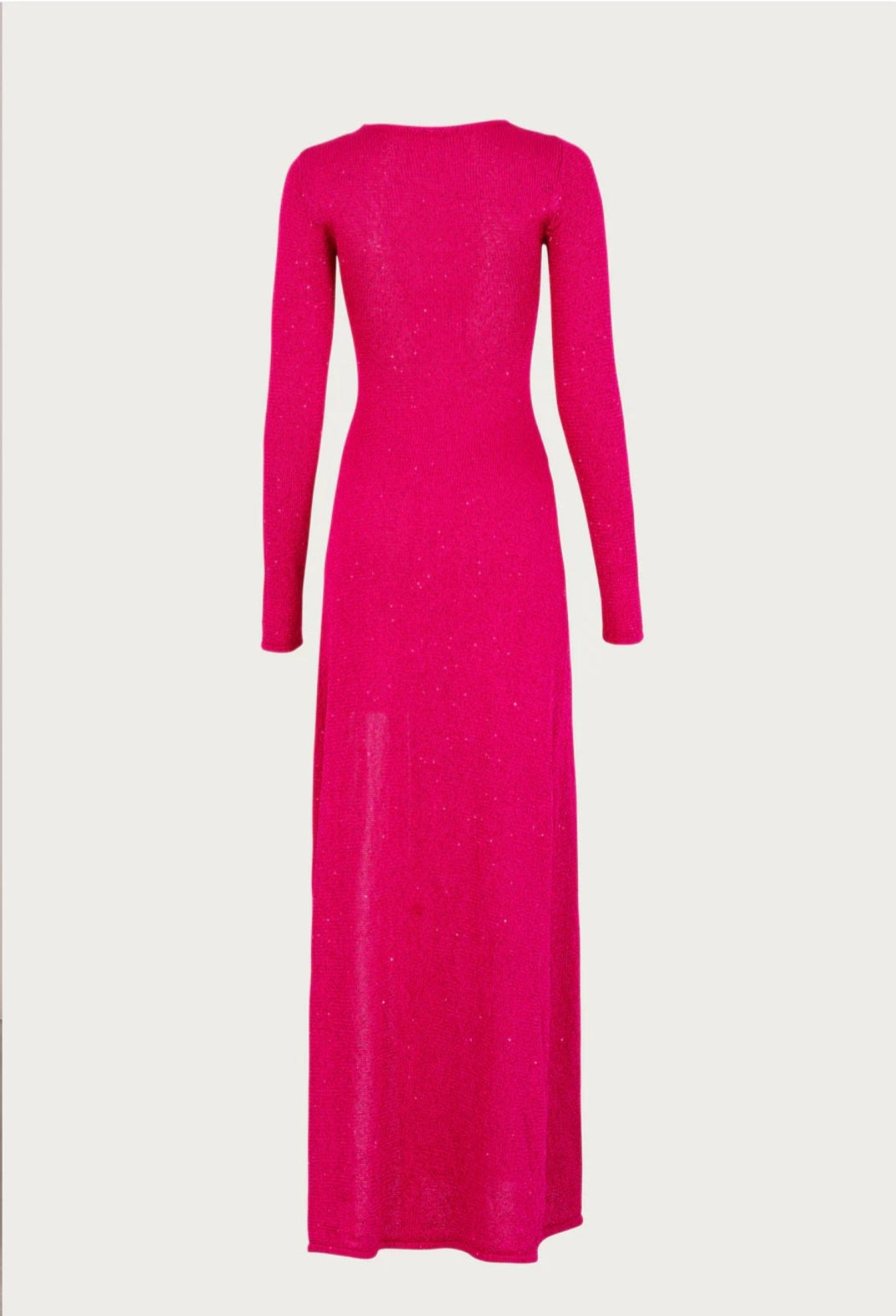 Fuchsia Aura Twist Dress