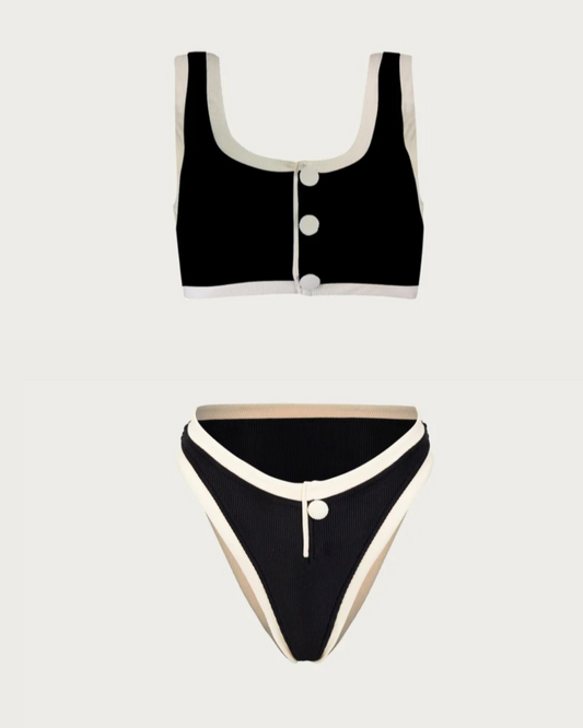Charm black bikini