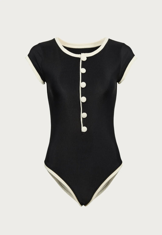 Charm Black One Piece