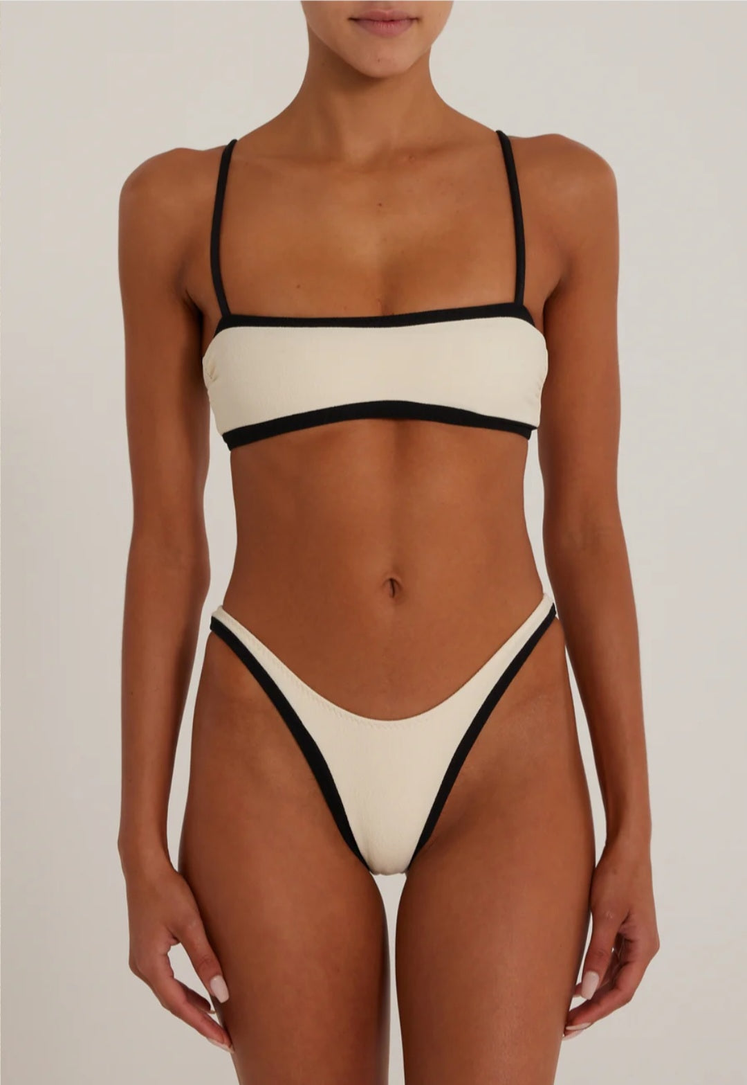 Monique White Bikini