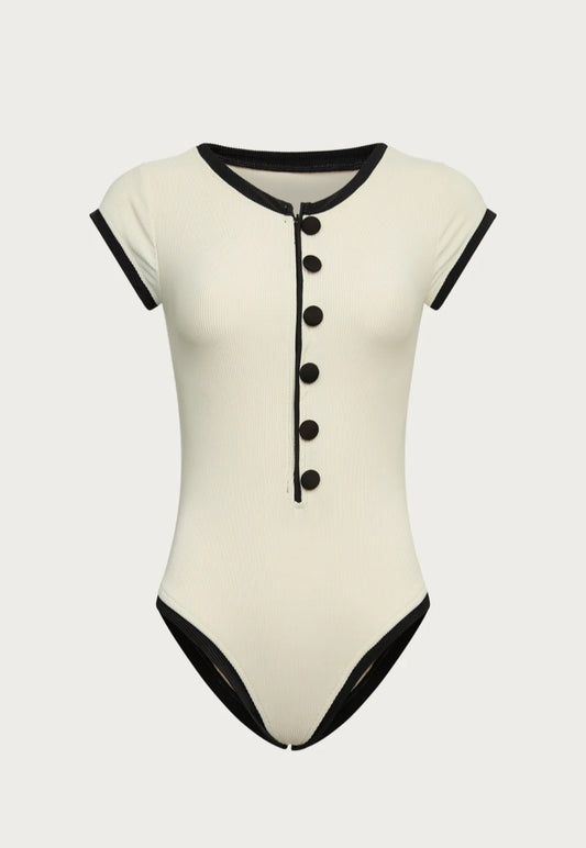 Charm White One Piece