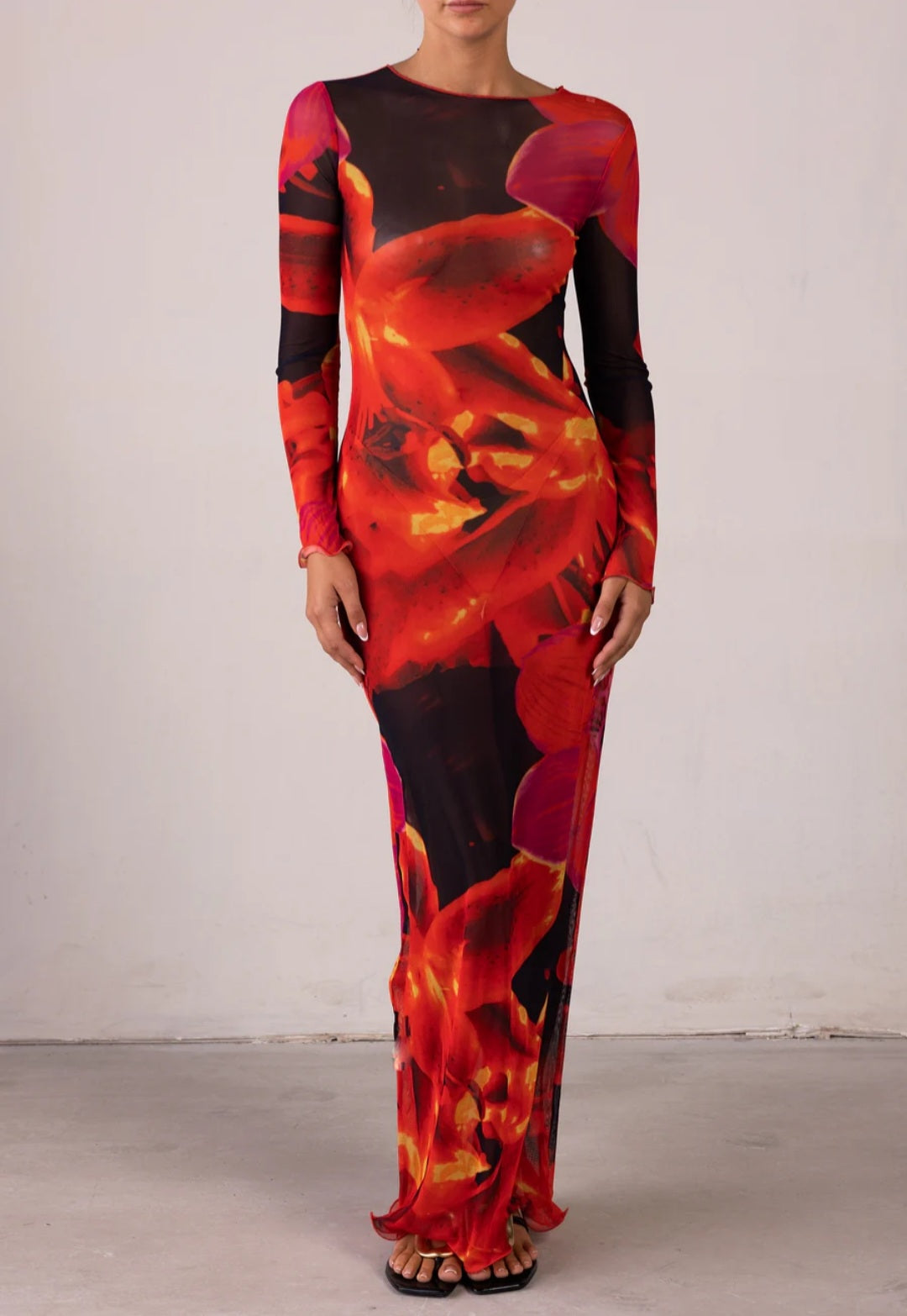 Scarlet Long Sleeve Dress