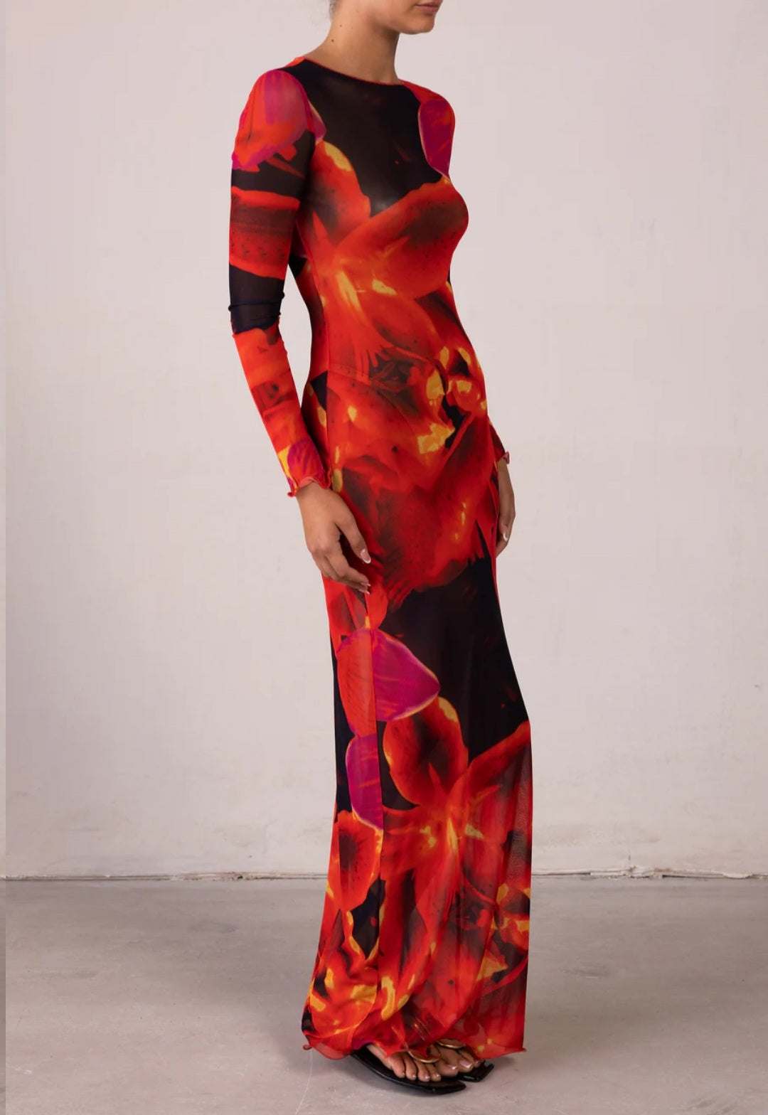 Scarlet Long Sleeve Dress