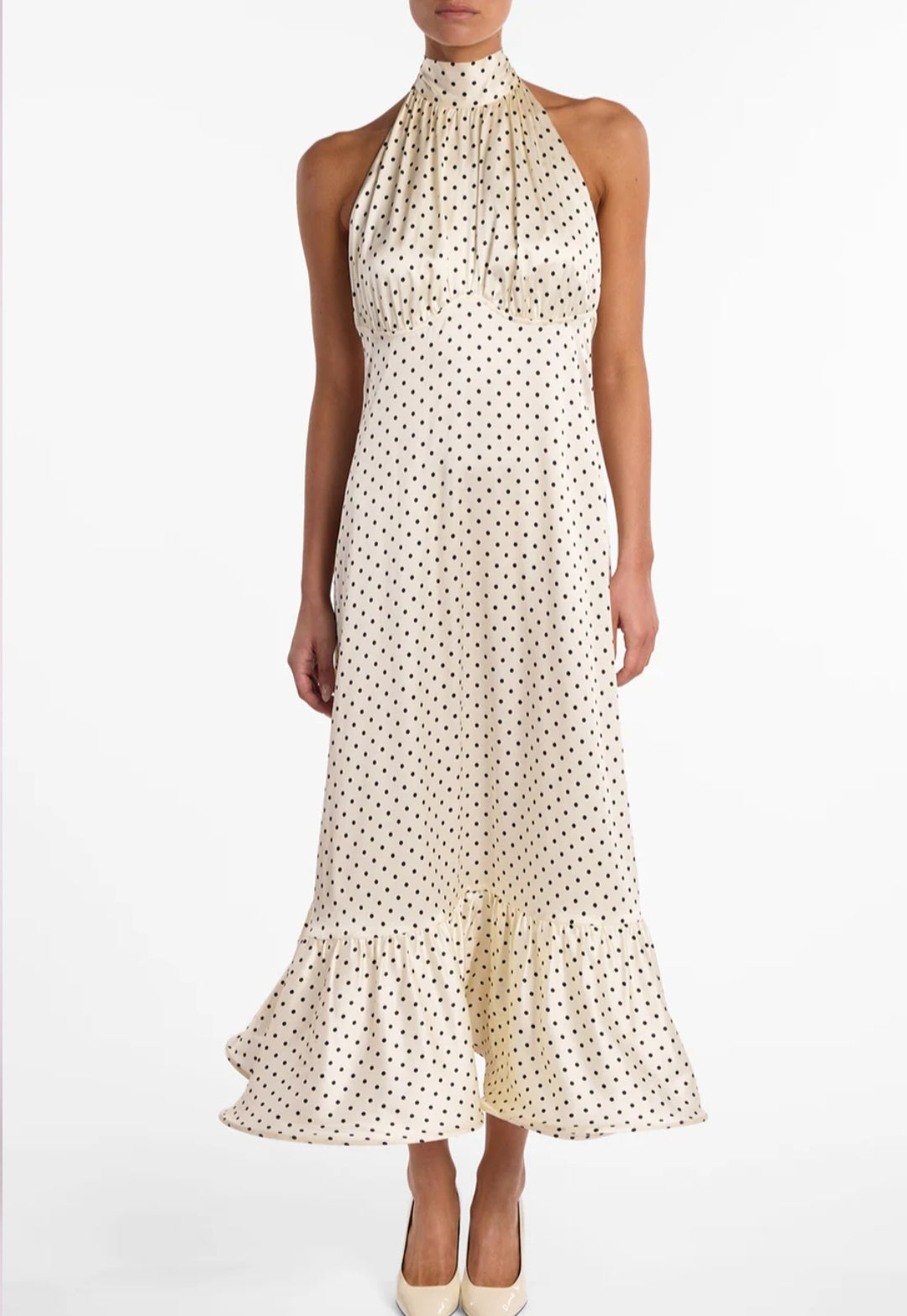 Polka Dots Midi Dress