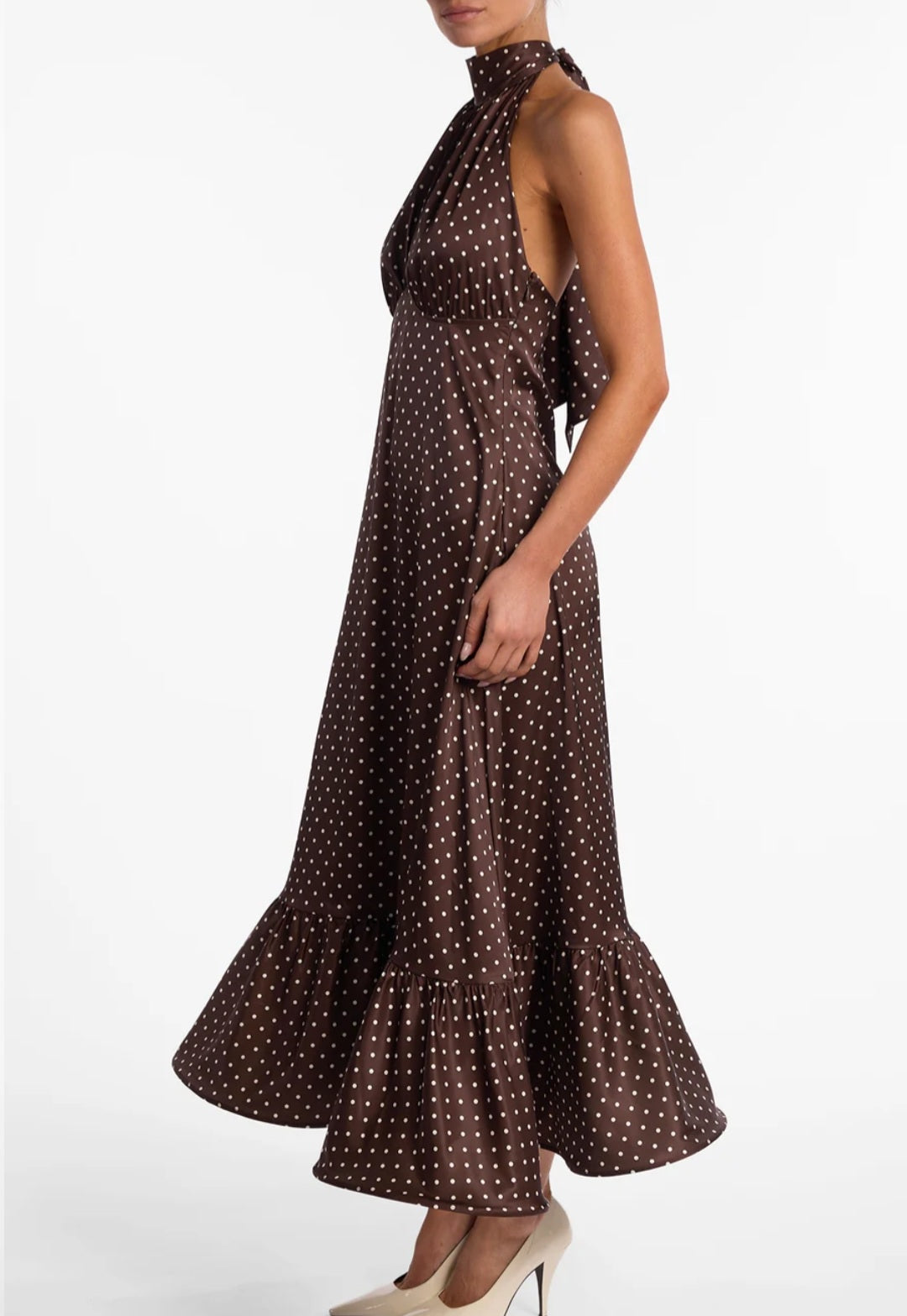 Polka Dots Midi Dress