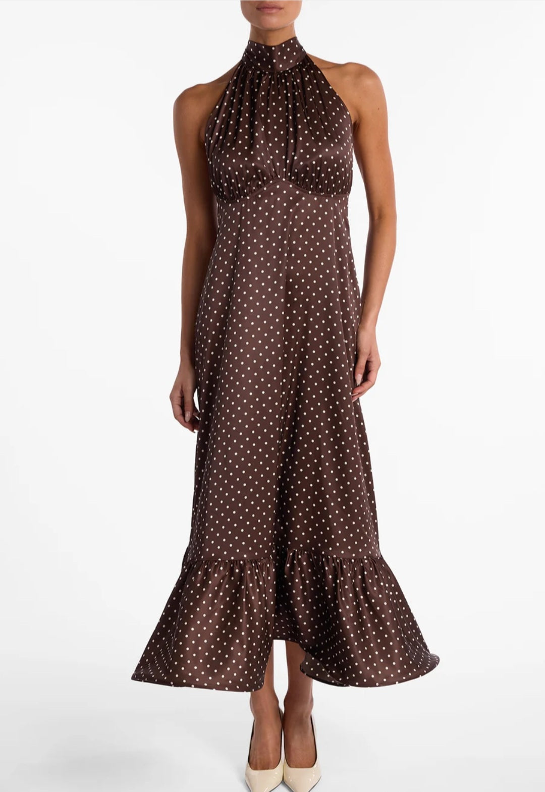 Polka Dots Midi Dress